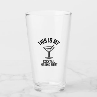 Dit is mijn Cocktail shirt Glas
