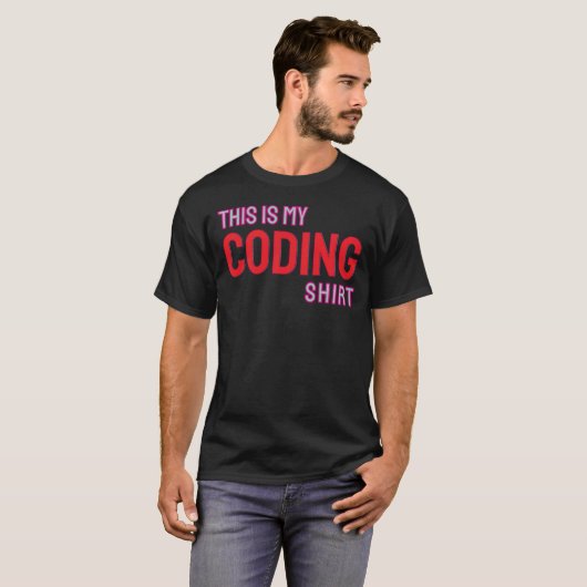 Dit is mijn codeer shirt (Voorkant volledig)