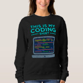 Dit is mijn computerprogrammeerprogramma voor code trui (Voorkant)