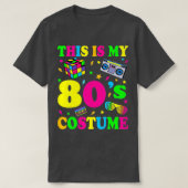 Dit is mijn Costume 1980s Partij T-shirt (Design voorkant)