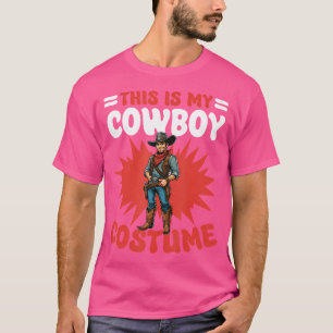Dit is mijn cowboy Halloween rodeo T-shirt