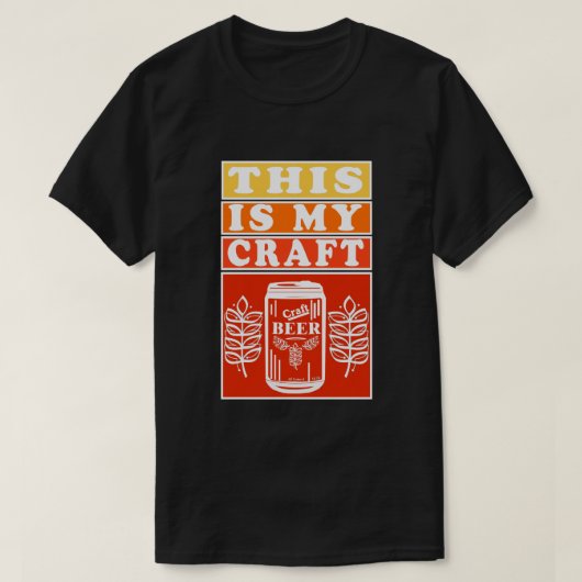 Dit is mijn Craft Sunset T-shirt (Design voorkant)