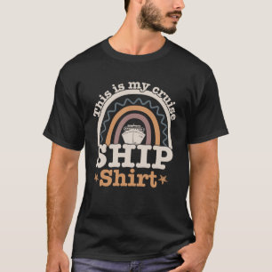 Dit is mijn cruiseschip 2023 Mannen Vrouwen Kinder T-shirt