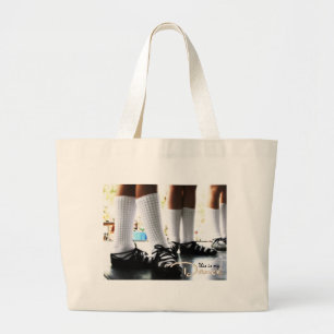 Dit is mijn danszak grote tote bag