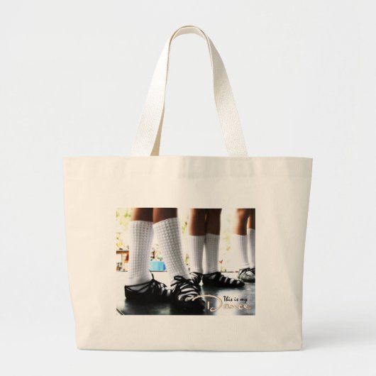 Dit is mijn danszak grote tote bag (Voorkant)