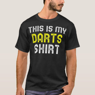Dit is mijn darts grappige speler cool cadeau t-shirt