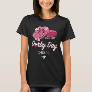 Dit is mijn Derby Day Dress Horse Racing Grappige T-shirt