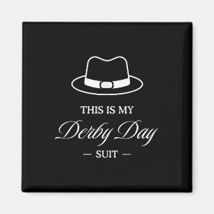 Dit is mijn Derby Day Suit - Paardenrennen Funny D Magneet