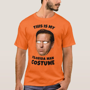 Dit is mijn Desantis Florida Man kostuum T-shirt