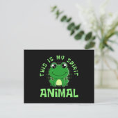 Dit is mijn dierenkikker briefkaart (Staand voorkant)