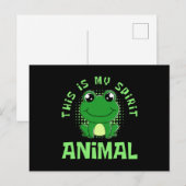 Dit is mijn dierenkikker briefkaart (Voorkant / Achterkant)