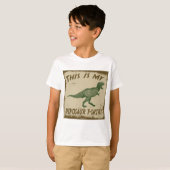 DIT IS MIJN DINOSAUR T-SHIRT (Voorkant volledig)