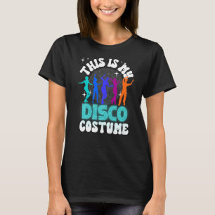 Dit is mijn Disco Costume 70s party kostume Mannen T-shirt