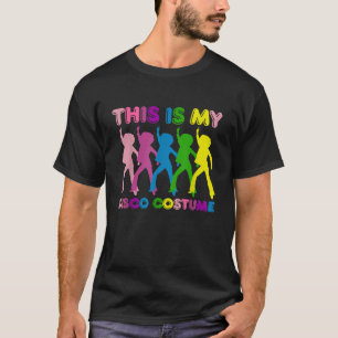 Dit Is Mijn Disco Kostuum Familie Feest Jaren 70 T-shirt