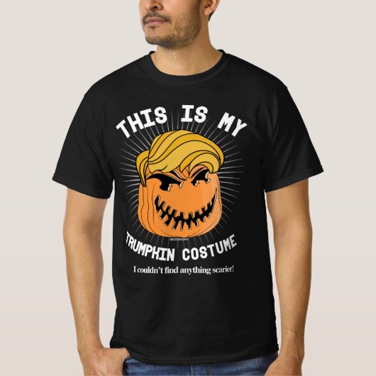 Dit is mijn Donald Trumpkin kostuum T-shirt (Voorkant)