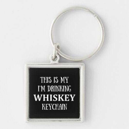 dit is mijn drink whisky sleutelhanger (Voorkant)