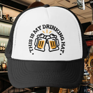 Dit is mijn drinkhoed bier trucker pet