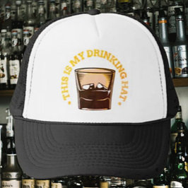 Dit is mijn drinkhoed trucker pet