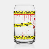 Dit is mijn echte misdaad als ik naar de Drink kij Blikvorm Glas (Voorkant)