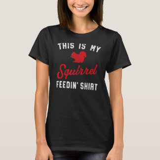 Dit is mijn eekhoorn Feedin Retro Women's Squirre T-shirt