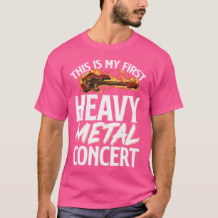 Dit is mijn eerste heavy metal concert t-shirt