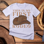 Dit is mijn eerste Rodeo Funny Bullfighter Gezegde T-shirt