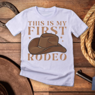 Dit is mijn eerste Rodeo Funny Bullfighter Gezegde T-shirt