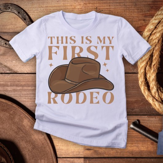 Dit is mijn eerste Rodeo Funny Bullfighter Gezegde T-shirt