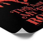 DIT IS MIJN EERSTE RODEO grappige cowboy horserVIN Poster (Hoek)