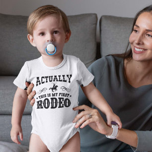 Dit is mijn eerste rodeo romper