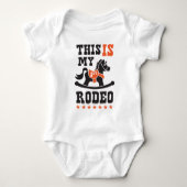 Dit is mijn eerste rodeo romper (Voorkant)