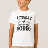 Dit is mijn eerste rodeo t-shirt (Voorkant)