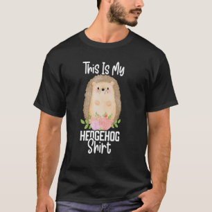 Dit Is Mijn Egel Mooie Egel Stekelvarken T-shirt