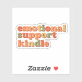 Dit is mijn emotionele steun Kindle Sticker (Vel)