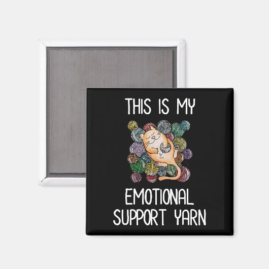 Dit is mijn emotionele steundraad magneet (Voorkant / Achterkant)