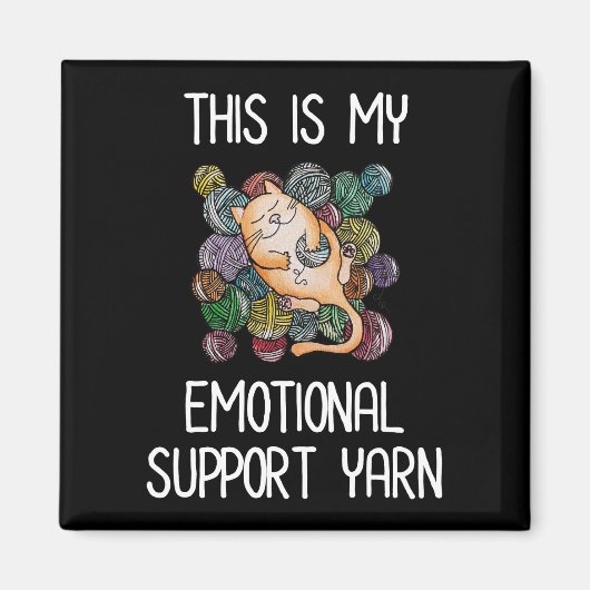 Dit is mijn emotionele steundraad magneet (Voorkant)