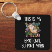 Dit is mijn emotionele steundraad sleutelhanger (Voorkant)