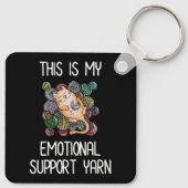 Dit is mijn emotionele steundraad sleutelhanger (Achterkant)