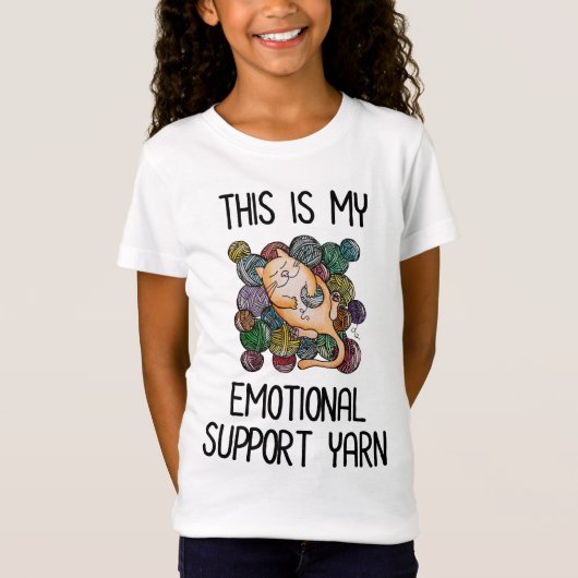 Dit is mijn emotionele steundraad t-shirt (Voorkant)