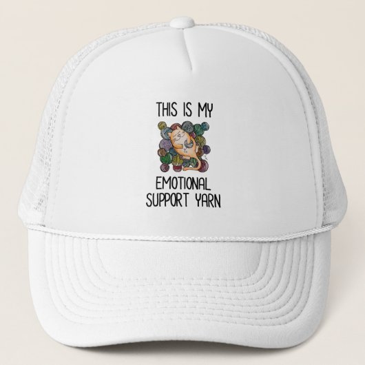 Dit is mijn emotionele steundraad trucker pet (Voorkant)