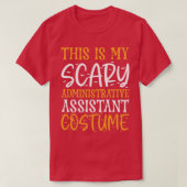 Dit is mijn eng administratief assistent kostuum t-shirt (Design voorkant)