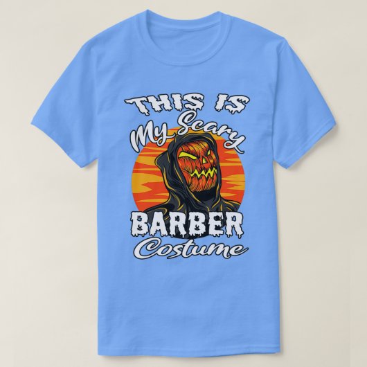 Dit is mijn eng barber kostuum voor mannen en vrou t-shirt (Design voorkant)
