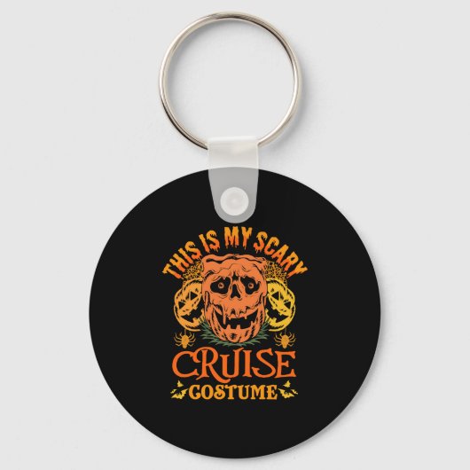 Dit is mijn eng cruise Costume Funny Halloween Sleutelhanger (Voorkant)