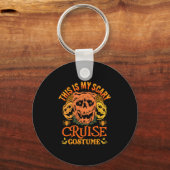Dit is mijn eng cruise Costume Funny Halloween Sleutelhanger (Voorkant)