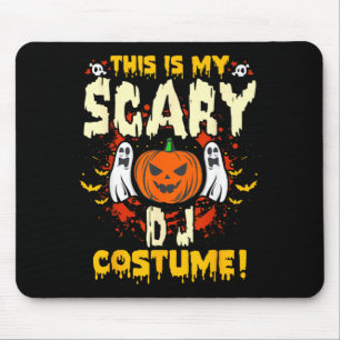Dit is mijn eng DJ-kostuum Funny Halloween Muismat