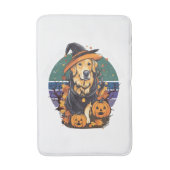 Dit is mijn eng hond vader kostuum Halloween Doglo Badmat (Voorkant Verticaal)