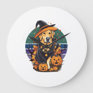 Dit is mijn eng hond vader kostuum Halloween Doglo Grote Klok