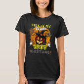 Dit is mijn enge Carpenter Costume Scary pomkin H T-shirt (Voorkant)