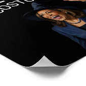 Dit is mijn enge Halloween kostuum Kamala Harris T Poster (Hoek)