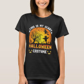 Dit is mijn enge Halloween kostuum T-shirt (Voorkant)